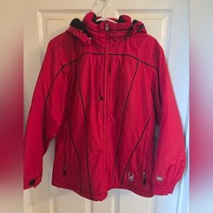 Vintage Spyder XTL Jacket in Vibrant Red